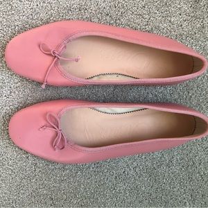 J crew ballet leather flats 7.5